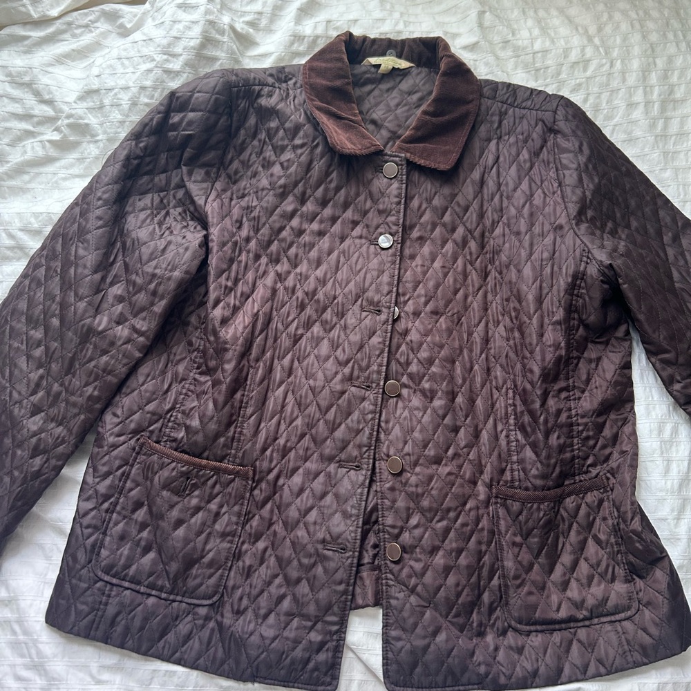 Quilted Brown Jacket